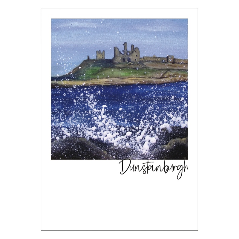 Dunstanburgh Castle Postcard